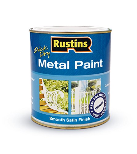 Pintura para metales Rustins, todo tipo de metal en exterior e interior.