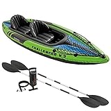 Intex Kajak K1 Challenger #68305 für 1 Person, aufblasbar,...