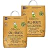 Oliobric Grillbriketts Aus Olivenkernen 6kg Ohne Rauch Kein Holz Keine Funken Lange Brenndauer Ca 450 Std 100 Recycelte Grillkohle Briketts Fr Jeden Grill Umweltfreundliche Rauchfreie Kohle Zum Gr