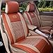 Produktbild Seat Cover PU-Leder Auto Sitzbezug Kissen, Für 5 Sitze Fahrzeug Geeignet,Orange