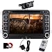 Produktbild Eincar 7-Zoll-Doppel-DIN-Autoradio Bluetooth mit DVD-Player Autoradio Sat Nav mit freiem Diagramm Karte für VW POLO JETTA PASSAT Caddy + CANBUS Support SWC, Subwoofer, AUX, Cam-in, USB SD (WinCE 6.0)