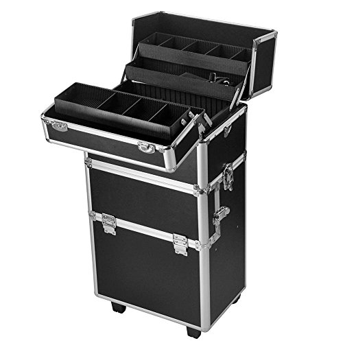 Yahee Alu Kosmetikkoffer Friseurkoffer Multikoffer Beauty Case verschiedene Farben und Größen - 4