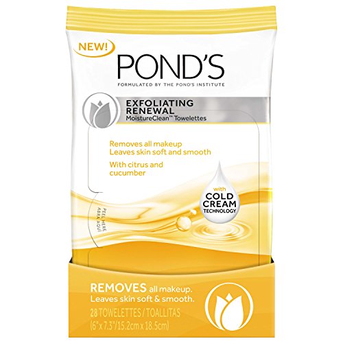 Ponds Towelettes Exfoliating Renewal 30 Count (2 Pack)