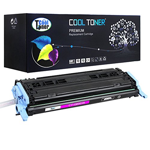 Cool Toner kompatibel Toner fuer Q6003A fuer HP Color LaserJet 2600N 1600 2605N 2605DN 2605DTN, CM1015 MFP CM1017 MFP, Magenta 2.000 Seiten