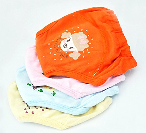 amazing-trading(TM) 4pcs Baby Toddler Boy Girl 4 Layers Waterproof Potty Training Pants