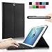 Produktbild Infiland Samsung Galaxy Tab S2 9.7 Slim Bluetooth Tastatur Hülle Keyboard Case - Ultradünn leicht SmartShell Ständer Schutzhülle mit magnetisch abnehmbar drahtloser Bluetooth Tastatur für Samsung Galaxy Tab S2 T810N / T815N 24,6 cm (9,7 Zoll) Tablet(QWERTZ Tastatur, Schwarz)