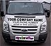 Wesellwallart Company Sign Writing Vinyl Van Vehicle Sticker Bonnet Medium