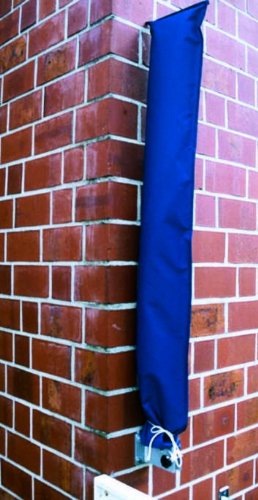 Leco Balkonfächer Schenkellänge 1.40 m, Farbe blau - 2