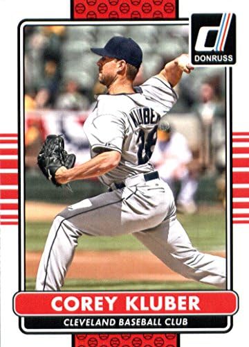 2015 Donruss Baseball Card #78 Corey Kluber