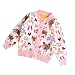 Zhuannian Baby Girls Cardigan Fleece Warm Outwear