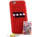 Produktbild Rot iPhone 6 Pixel Fall Design your own
