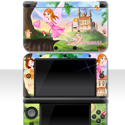 Preisvergleich Produktbild Nintendo 3DS XL Skin " PRINCESS " Aufkleber Sticker Folie Schutzfolie