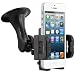 Produktbild kwmobile KFZ Halterung für das Apple iPhone SE / 5 / 5S - PKW Auto Halter mit Saugnapf in Schwarz