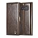Produktbild Samsung Galaxy Note 8 Hülle,Handytasche in Farbe Braun,Leweiany Premium Handy Schutzhülle Samsung Galaxy Note 8 aus Echt Leder Hülle Lederhülle Handyhülle Wallet Tasche Klapphülle im Bookstyle Stand Ständer Case Card Slot Ledertasche in Gute Qualität Folio Flip Brieftasche Hülle mit Kartenfächer und Bargeld Unsichtbarem Magnetverschluss in Braun Standfunktion Extra Dünn Luxus Tasche Etui für Samsung Galaxy Note 8