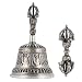 Produktbild Tibetische Glocke Metall Dorje Vajre Buddhistische Meditation buddhistisches Ritual