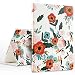 Produktbild GVIEWIN iPad 9.7 Zoll 2018/2017, Ultradünn Smart Cover mit Ständer und Auto Schlaf/Wach Funktion Abdeckung Schutzhülle für iPad 9.7'' 2017/2018 (Blumen Blühen)
