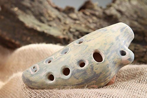 Ocarina, globular flute made of clay