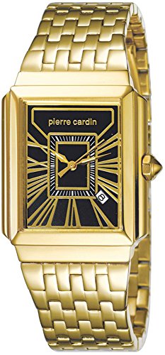 Pierre Cardin Herren-Armbanduhr Baron Analog Quarz Edelstahl