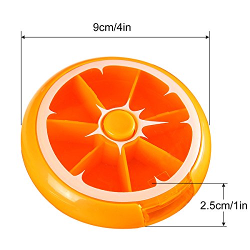 Cadillaps 7 Tage Medikament Box Tablettendose Vitamin Aufbewahrungsbox Pillendose - 2