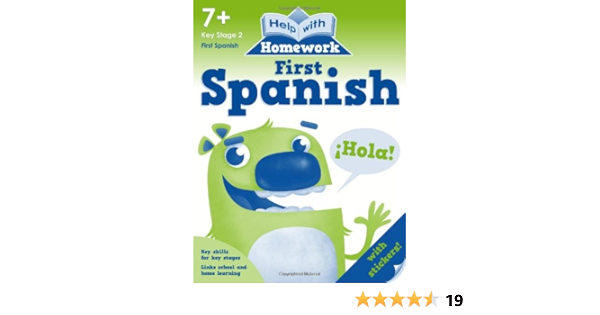 Help With Homework Workbook First Spanish Nina Filipek Kay Massey Kay Massey Amazon Co Uk Books