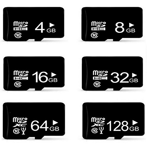 Memory Card ad alte prestazioni Micro SDHC TF (Classe 10) per smartphone, tablet, fotocamere ed altri dispositivi.