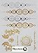 Beautiful Metallic Temporary Tattoo Set - Henna Style Set 3 (5 sheets) by ReignBeau B