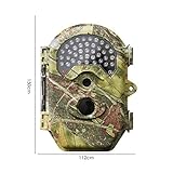 Trallf Wildkamera Nachtsicht, 16 Millionen HD-Pixel Automatische MMS Infrarotüberwachung IP65 Wasserdicht Trail Wildlife-Kamera