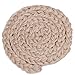 Produktbild Neugeborene Baby-Roving Braid Wolle Spinnen Faser-Teppiche Fotografie Props Blau - Beige, XL