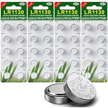 Confezione Da 40 Pacchi Batteria Alcalina Batteria A Bottone Ag10 Lr54 Lr1130 389 1 5v Confezione Da 40 Batterie - Foto 6