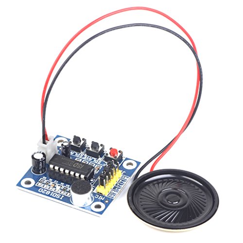 Gazechimp Voice Recording Playback Modul Mic Sound Audio mit Lautsprecher ISD1820