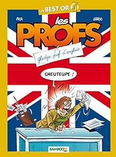 jaquette livre LES PROFS BEST OR - LA PROF D'ANGLAIS