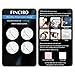 FINCIBO Round Screen Cleaner 4X Microfiber Sticker with Design for Smartphones RS.2029.00