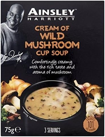 Ainsley Harriot Wild Mushroom Cup Soup 75g - Pack of 6