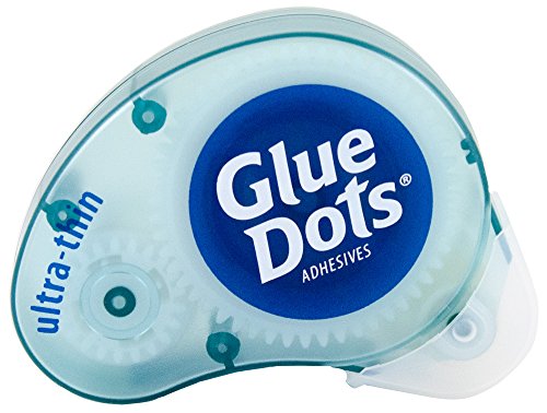 Glue Dots GD04018T Dot N‘ Go Abroller Ultra-Thin 300 vielseitig verwendbare Dots, ideal für Papier- und Fotoprojekte - 2