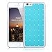 Produktbild Style Icon Apple Iphone 6 LUXURY CRYSTAL Cross Diamond Blue Case Bling Hard Cover with White Frame For Apple Iphone 6 By G4GADGET®