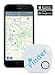Produktbild musegear® Schlüsselfinder mit Bluetooth App I Keyfinder laut für Handy in weiß I GPS Ortung/Kopplung I Schlüssel Finden