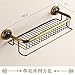 Produktbild HomJo Solide Messing Vintage Style Bad Revolve Handtuch Bar Antique Messing Vier Tiers Bad Handtuchhalter Rack Wand montiert , 12