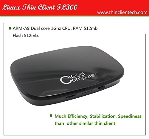 ARM A9 Dual Core 1GHz Linux thin client pc station network terminal computer Cloud PC with RAM 512M,FLASH 4G,USB VGA HDMI, RDP7.1, Embedded linux 3.0 OS - 2