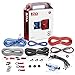 BOSS AUDIO KIT2 8 Gauge/ 3,27 mm Auto Installations-Set Verstärker Endstufe Kabel Anschlusskabel Cinch Kabel, Mehrfarben