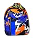 Produktbild Rucksack Comix-organisierte Phantasie schwarz orange grau Graffiti Schule New