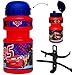 Produktbild alles-meine.de GmbH Fahrradtrinkflasche -  Disney Cars Auto  - mit Halterung - Halter Trinkflasche für Kinder Fahrrad Roller Dreirad / Fahrradflasche - Kindertrinkflasche