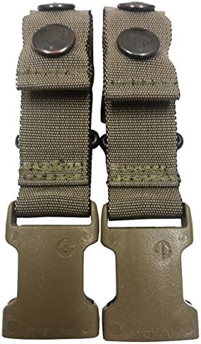 Marauder PLCE Body Armour Clips (Set of 2) - Light Olive, Quick Release