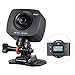 Produktbild Andoer Doppel-Objektiv 360-Grad-Panorama-Digital-Video-Sport-Action-VR-Kamera 1920 * 960P 30fps HD 8MP mit 220 Grad-Fisch-Augen-Objektiv