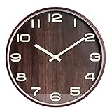 Wanduhr Runde Quarz Uhr 14 Zentimeter Neuen Chinesischen Schlafzimmer Stumm Retro Wohnzimmer