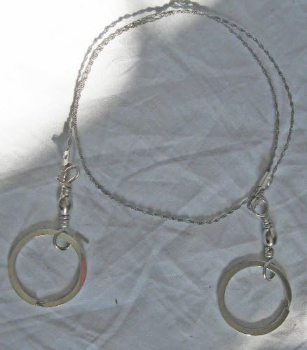 Emergency Camping Pocket Wire Saw, Army Bushcraft Survival Metal Tool Cutter