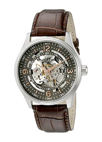Stuhrling Original 730.02 Herren-Armbanduhr Analog Automatik Leder Stuhrling Original 730.02 Herren-Armbanduhr Analog Automatik Leder