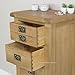 Cheshire Oak 5 Drawer Tallboy Chest