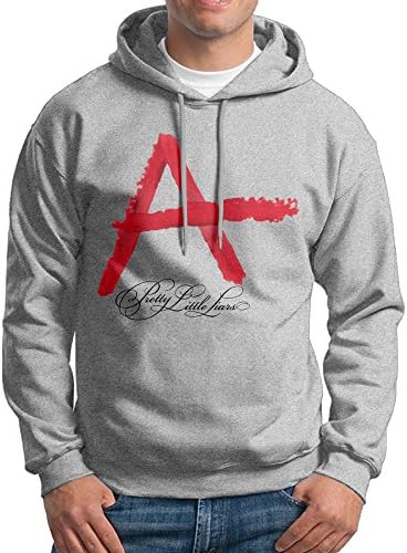 Ano Men's Hoodies A-Pretty Little Liars Ash - Grey -