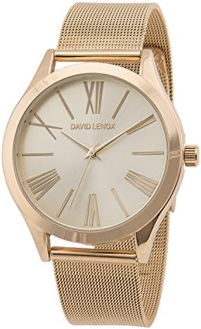David Lenox rose gold tone women's watch Michael Kors Runway collection style DL0328