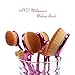 Docolor 10 Piece Oval Brush Set Face Foundation with Usage Chart Box (Purple)